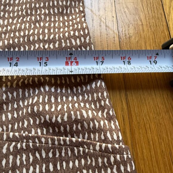 J.McLaughlin Size M NEW Khaki Cream Catalyst 3/4 Sleeve Knee-Length Sheath Dress - Picture 14 of 16